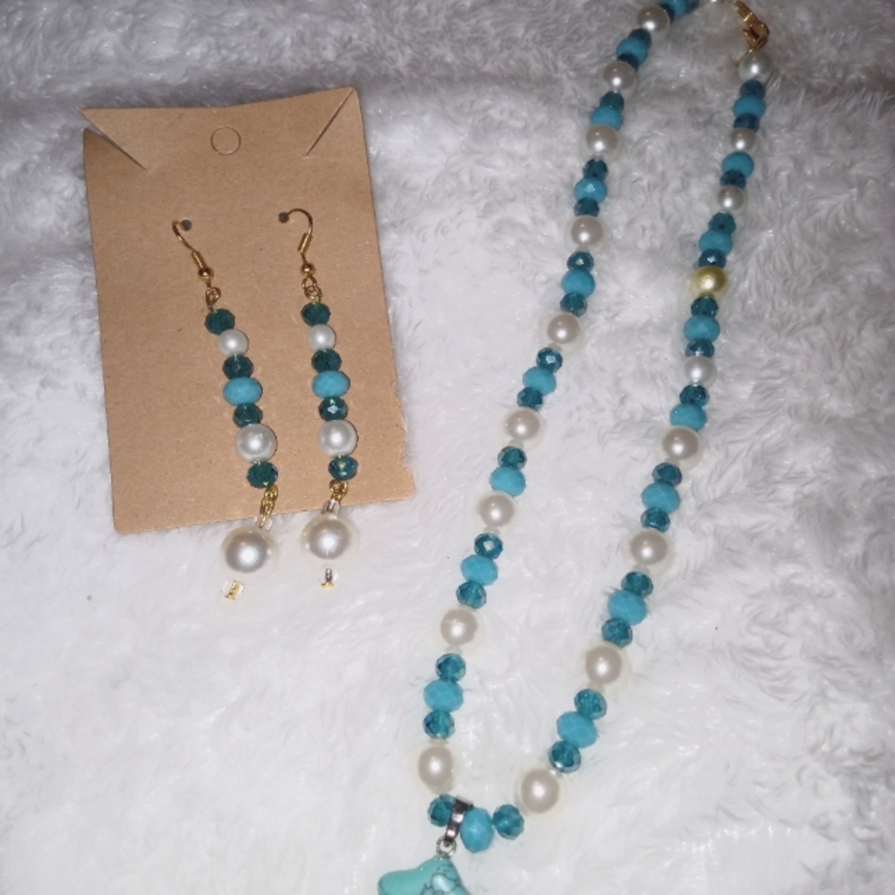 Hand made jewelry set